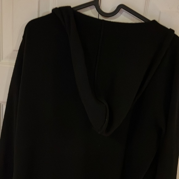 Talbots black Light Sweater open cardigan Sz S - Picture 9 of 13